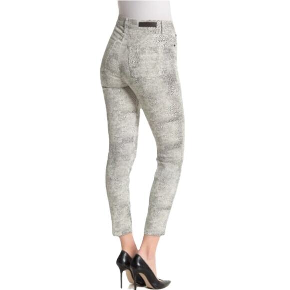 GRLFRND Reed High Rise Skinny Jeans Sz 25/26 NWT Animal Spotted Print USA - Picture 3 of 12